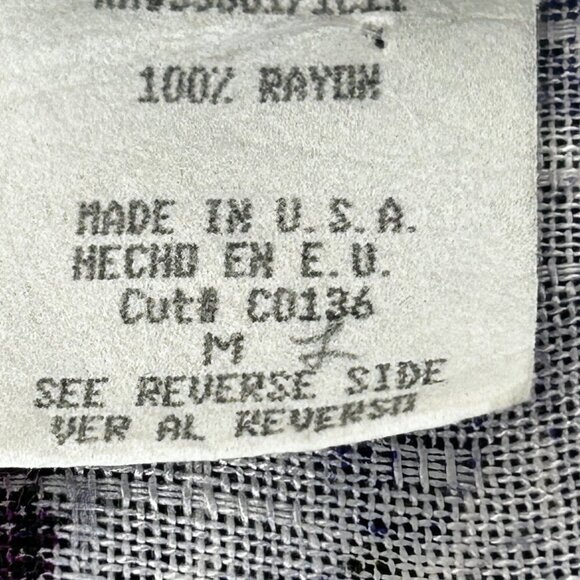 CHU Circa 60's-70's Vintage Womens Vibrant Floral Printed Blazer | Sz M USA Made - Picture 7 of 8